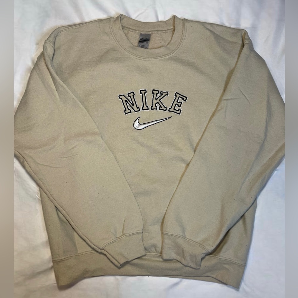 Embroidered Nike Crewneck